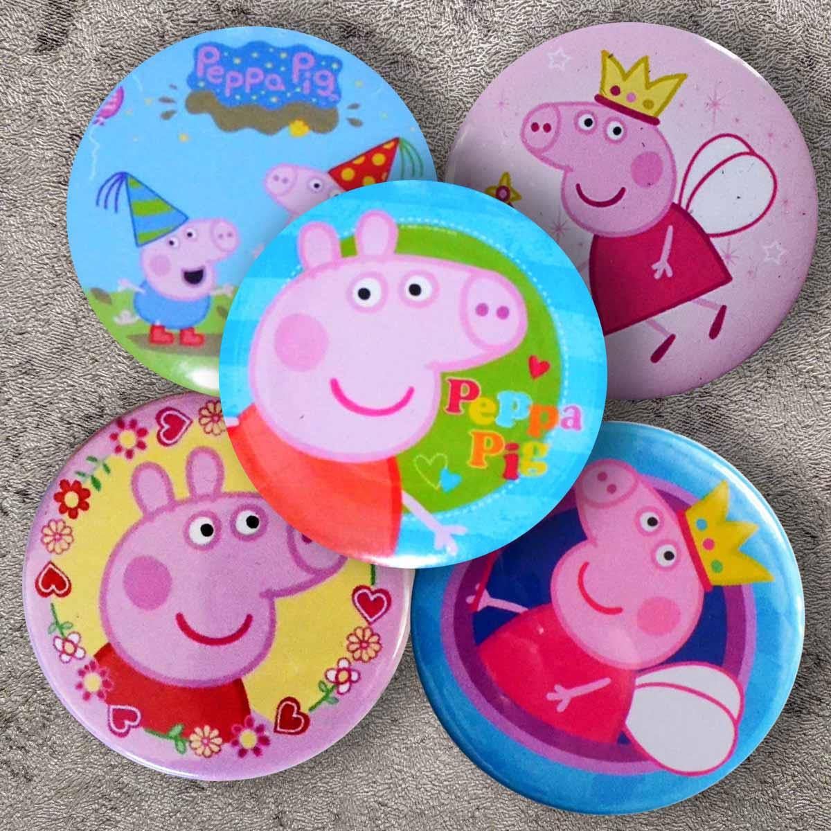 Значки металеві "Свинка Пеппа"