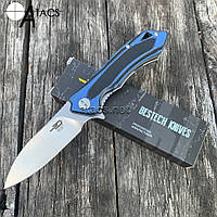 Bestech Knife Ніж складаний BELUGA Black+ Blue BG11G-2