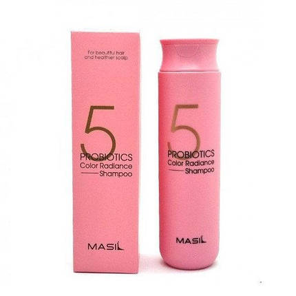 Шампунь із пробіотиками для захисту кольору Masil 5 Probiotics Color Radiance Shampoo 300 мл, фото 2