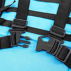 Безкаркасне дитяче автокрісло Multi Function Car Cushion, Синій / Крісло автомобільне, фото 6