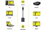 Перехідник USB на HDMI адаптер для під'єднання HDMI на USB 3.0, фото 7