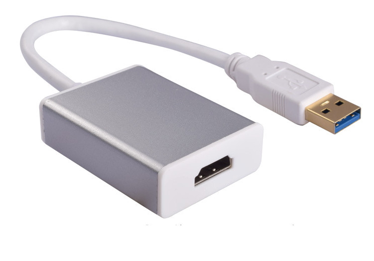 Перехідник USB на HDMI адаптер для під'єднання HDMI на USB 3.0