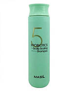 Глубокоочищающий шампунь Masil 5 Probiotics Scalp Scaling Shampoo 300 мл