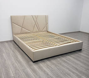 М'яка двоспальне Ліжко 160*200см "Блум" Шик Галичина (різні розміри і варіанти оббивки)