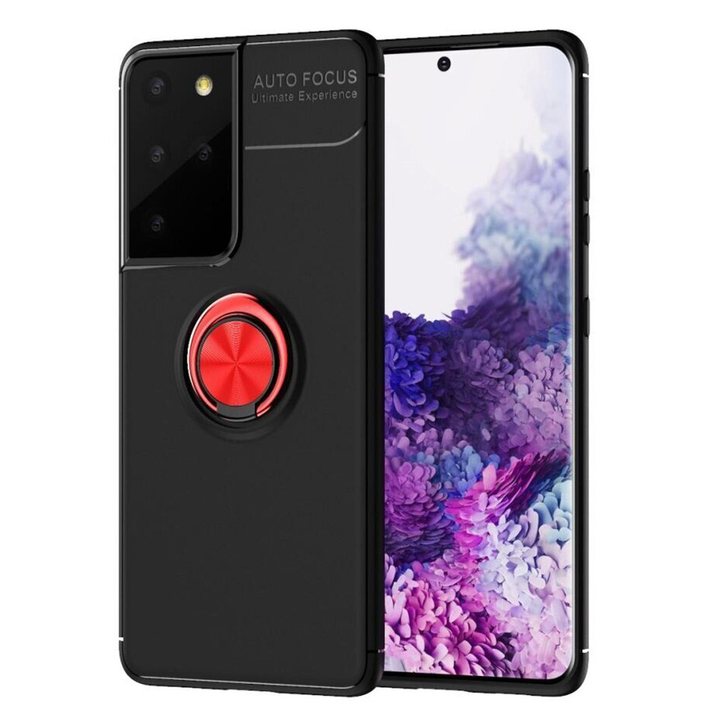 Чохол Auto Focus 360 Rotating Ring для Samsung Galaxy S21 Ultra, фото 1