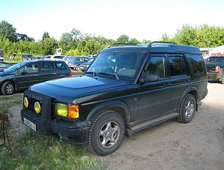 Дефлектори вікон на Land Rover Discovery II 1999-2004 (HIC). Вітровики на Land Rover Discovery 2