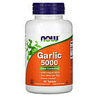 NOW Foods, часник, 5000, 90 таблеток