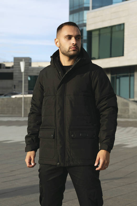 Демісезонна Куртка Waterproof Intruder (чорний), фото 2