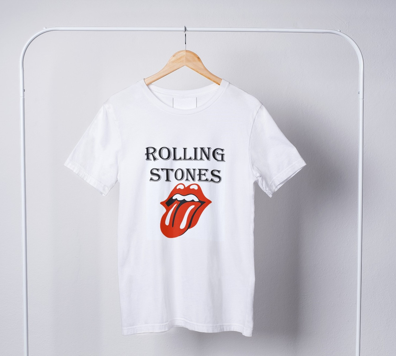 Футболка жіноча з принтом Rolling_stones, фото 1