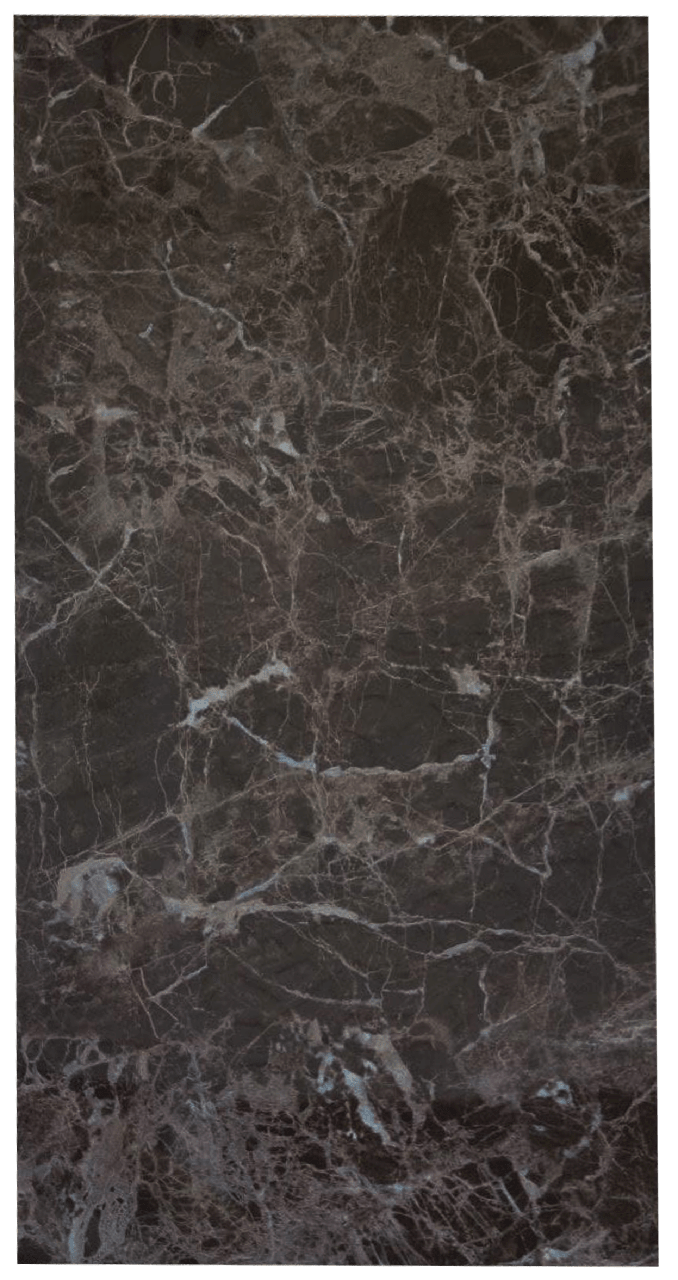 Вінілова плитка ПВХ Темний мармур кам'яний самоклеюча глянець плитка для стін водостійка поштучно (109-ГЛ) - фото 2 - id-p1482507347