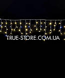 Гірлянда бахрома 200 LED 5 м*0.5м, теплий білий колір, фото 9