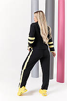 Спортивний костюм жіночий БАТАЛ прогулянковий з шарфиком, фото 5