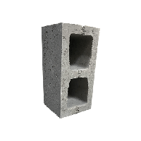 Блок бетонний М150 стіновий 190х190х390 мм (під 60шт)