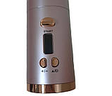 Стайлер бездротовий, автобигуди Hair Сurler YX-808, золотистий, фото 4