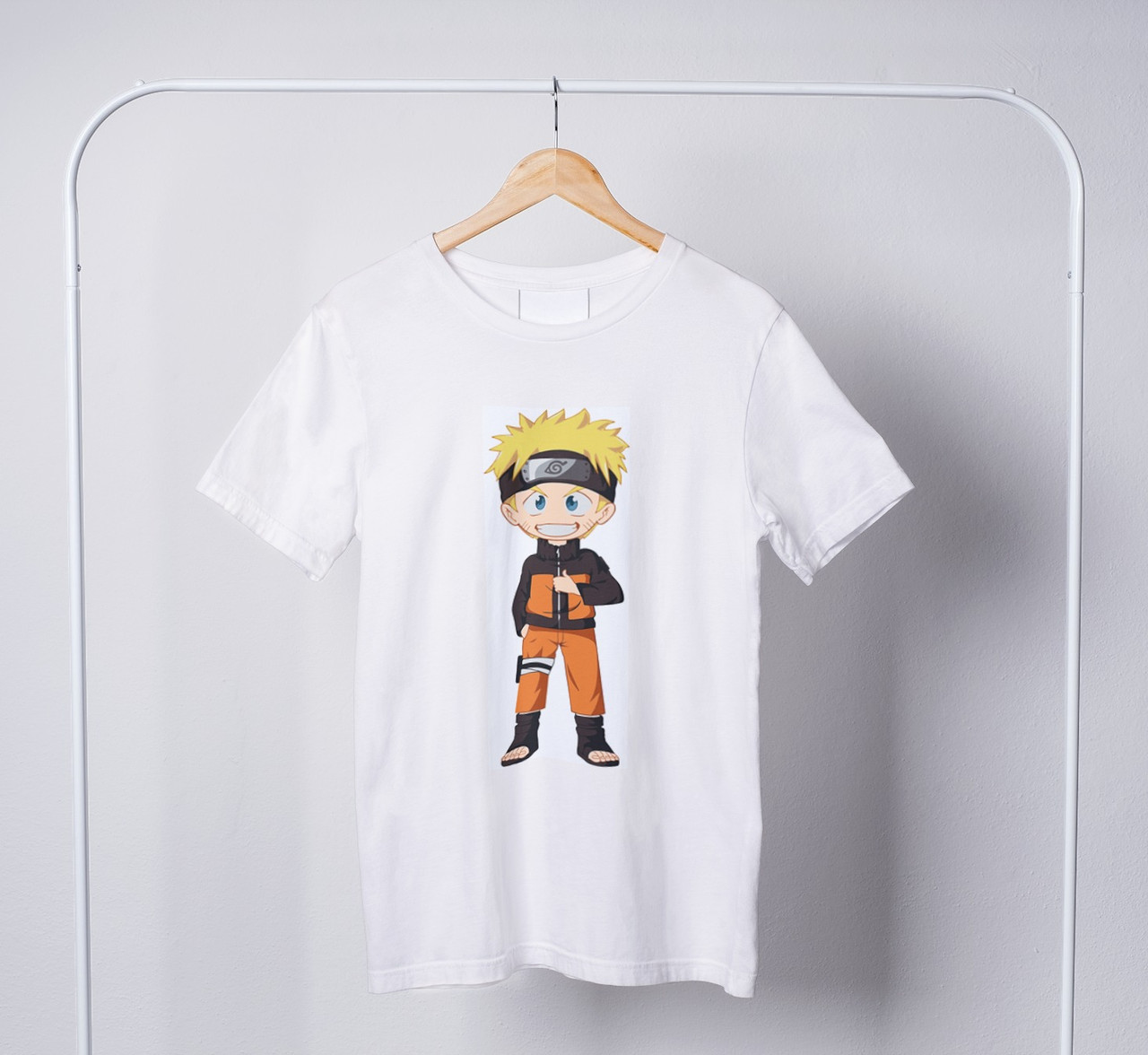 Футболка YOUstyle naruto 0724 XL White