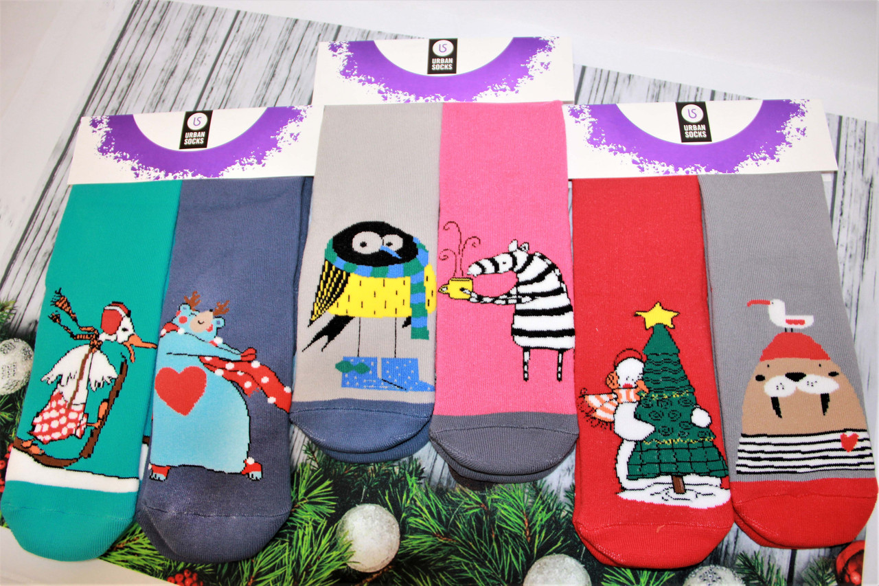 Жіночі шкарпетки махрові парні URBAN НЛ   к-2