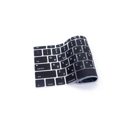 Накладка на клавіатуру Keyboard Guard For Macbook 12/Pro 13 (A1708) Black, фото 2