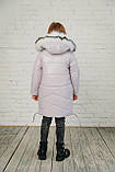 Зимова курточка для дівчинки Моніка, р-ри 122-146, фото 4