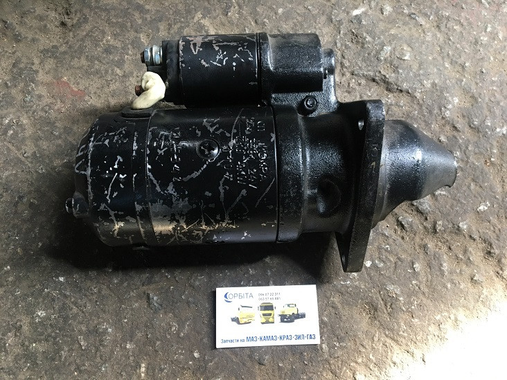 AZJ3381 Стартер ГАЗ, МТЗ, ПАЗ з двигуном Д-240, 243, 245 (24V, 4kW) (пр-во ISKRA), фото 1