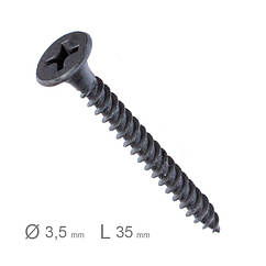 Саморіз для г.к. по металу FS-35*3.5