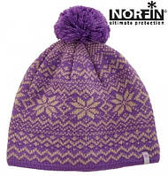 Шапка вязаная Norfin Women Finland Violet 305758-L "Оригинал"