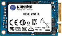 SSD диск Kingston KC600 1ТB mSATA SATAIII 3D TLC (SKC600MS/1024G)