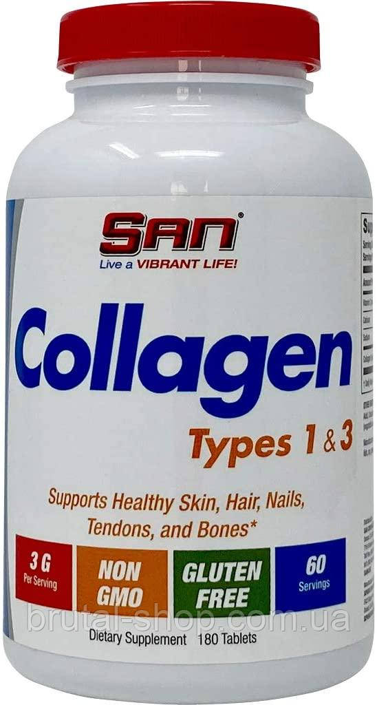 Колаген SAN Collagen Types 1&3 (180tab)