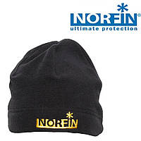 Шапка флисовая Norfin FLEECE черная