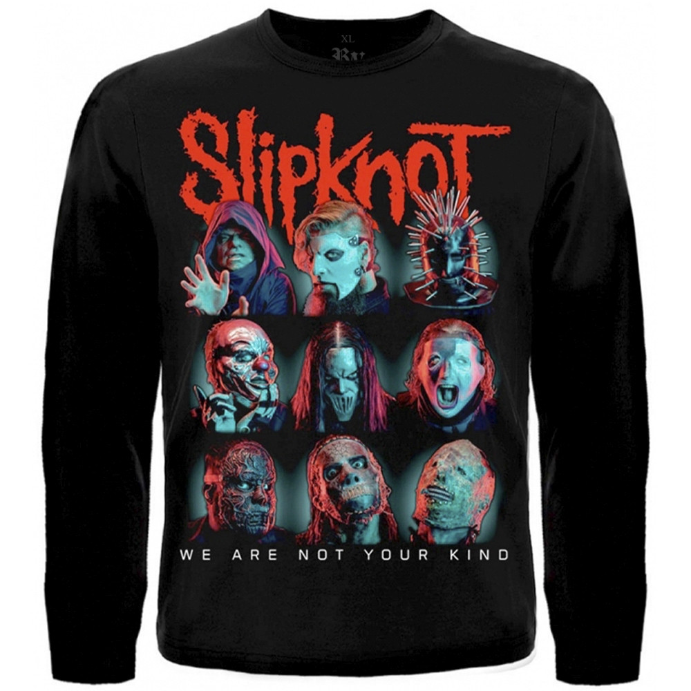 Футболка з довгим рукавом Slipknot "We Are Not Your Kind" (masks), Розмір L, фото 1