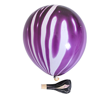 Повітряні фіолетові кулі агат 11" 28 см Китай
