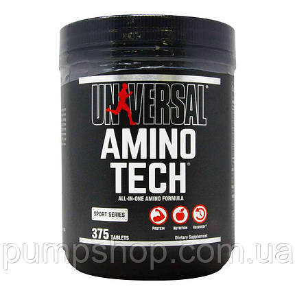 Амінокислоти Universal Nutrition Amino Tech All-in-one 375 таб., фото 1