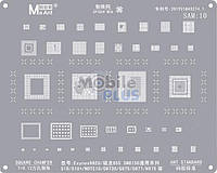 Трафарет BGA MaAnt SAM:10 для Samsung S10, S10+. Note10, G973, G975, G977, GN975