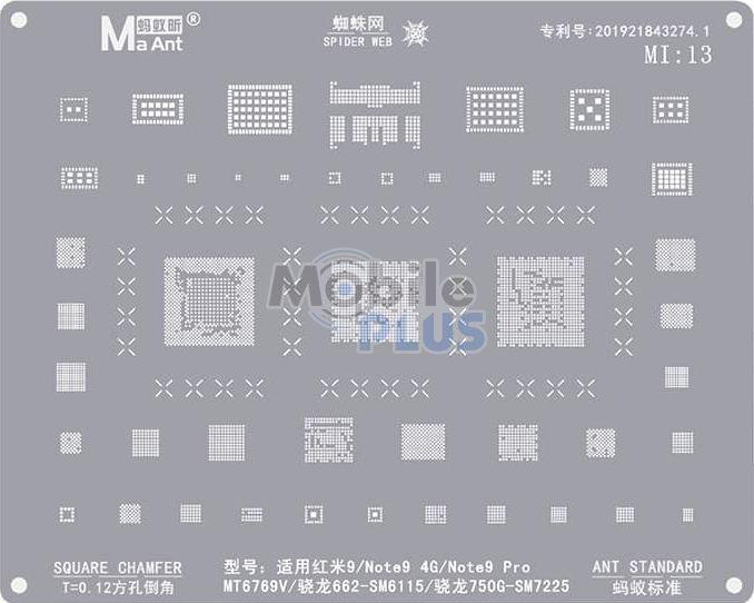 Трафарет BGA Ma Ant MI:13