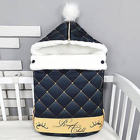 Зимовий конверт на виписку/зимовий чохол у коляску/конверт-чохол для новонародженого