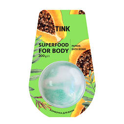 Бомбочка-гейзер для ванни Tink Papaya 200 гр