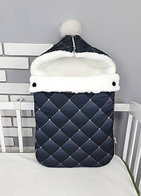 Зимовий конверт на виписку/зимовий чохол у коляску/конверт-чохол для новонародженого