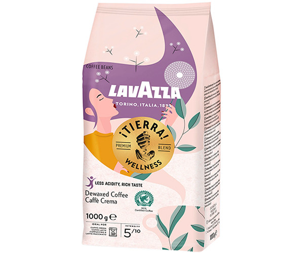 Зернова кава Lavazza Tierra Wellness 1кг