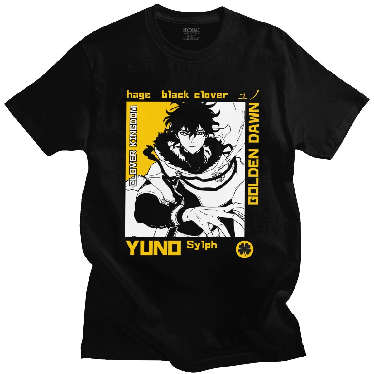 Футболка чорна LOYS Аніме Yuno Sylph XS