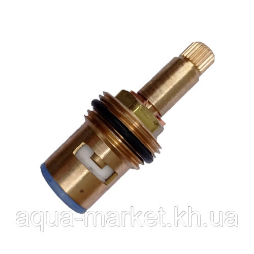 Кран букса 1/2" полуоборотная 24 шлица узкая юбка (ID#1482715352), цена ...