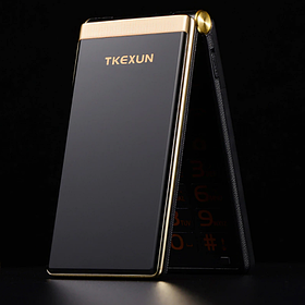 Розкладний телефон TKEXUN M2 (Yeemi M2-C) Gold Black Red Золотий