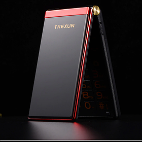 Розкладний телефон TKEXUN M2 (Yeemi M2-C) Gold Black Red Червоний