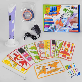 3D ручка 73877 Fun Game, Фіолетова, в коробці