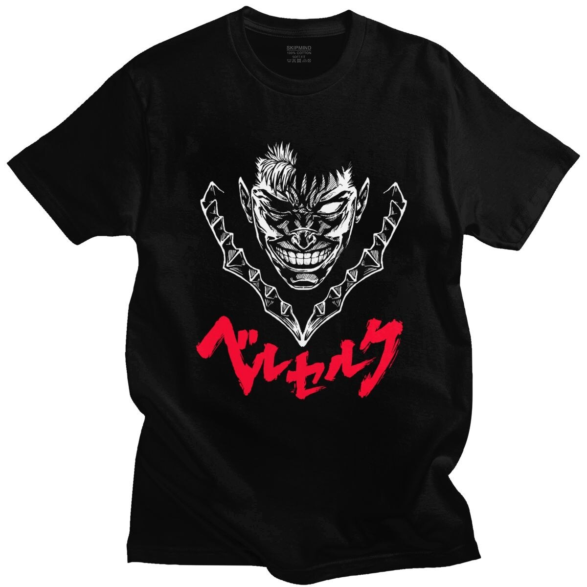 Футболка чорна LOYS Аніме Berserk Gatsu XS