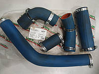 Патрубки радиатора охлаждения Газель, Соболь ГАЗ ( 4215 двиг.) силиконовіе с хомутами