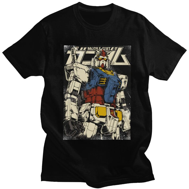 Футболка чорна LOYS Аніме RX 78 Gundam XS