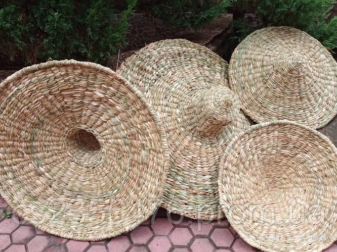 Шляпа конусовидная китайская японская плетеная декоративная, цена 700 ...