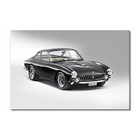 Модульная картина Art-Wood «1964 Феррари 250 GT-L Берлинетта черный зад» 1 модуль 40х60 см