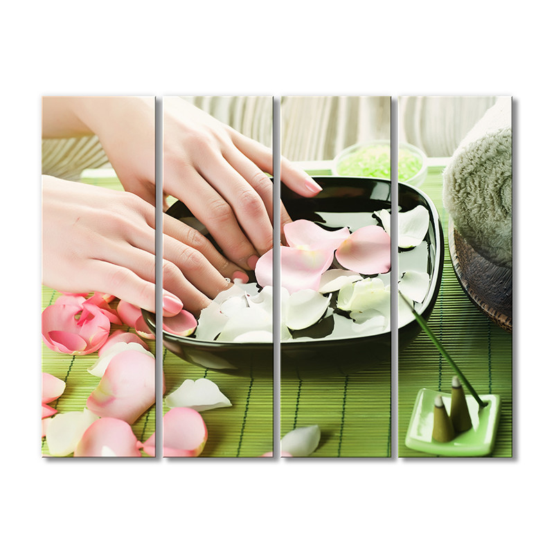 Модульная Картина Art-Wood «Ванночка для Рук» 4 Модуля 60x90 См ...