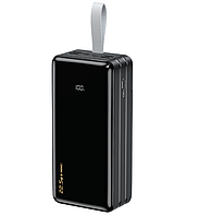 Power Bank с фонариком REMAX Hunergy Series 22.5W LED 60000mAh RPP-173 |4USB/1Type-C/1Lightning PD/QC 18W 3A|