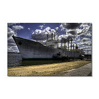Модульная картина Art-Wood «Грузовой корабль пришвартован» 1 модуль 40х60 см